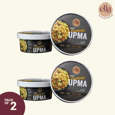 Ella Foods Instant Probiotic Upma  |Added Pre And Probiotics